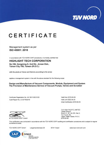 ISO-45001 Certification