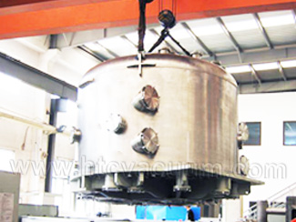 Htc vacuum customized Bell jar vacuum chambers
