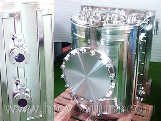 Htc vacuum customized Small D-shape vacuum chamber