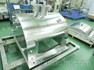 For your request customized D-shape vacuum chamber