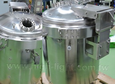 Customized cylindrical vacuum chamber for your request