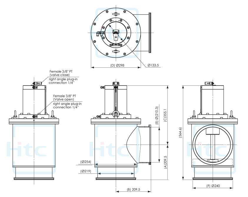 iso200-vent-valve-dimension