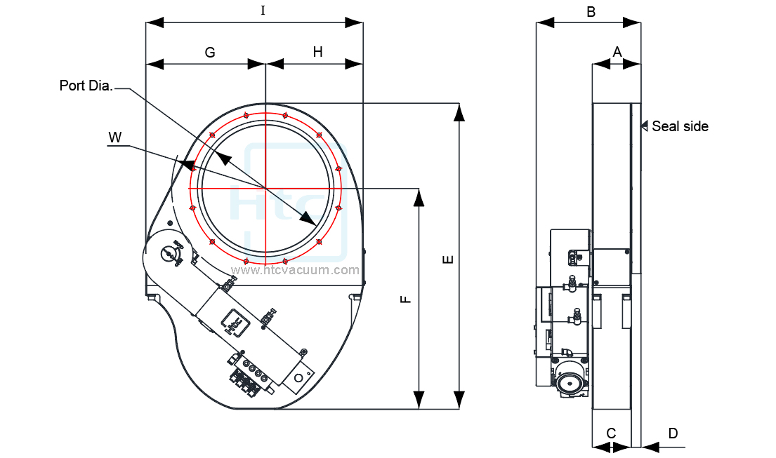 3 Position pendulum valves spec. Drawing