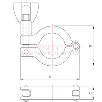 KF Clamp-304S.S.