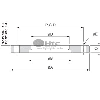 ISO Bolted Flange