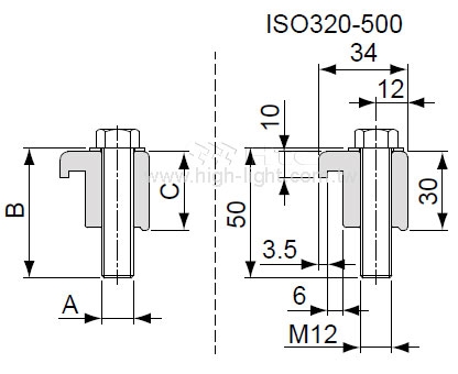 ISO Single Wall Clamp