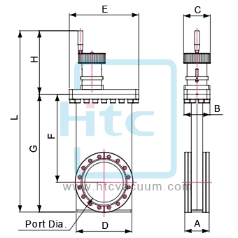 Manual-UHV Gate Valve (B Type)