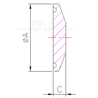 Inch Ferrule 3A-16AMP