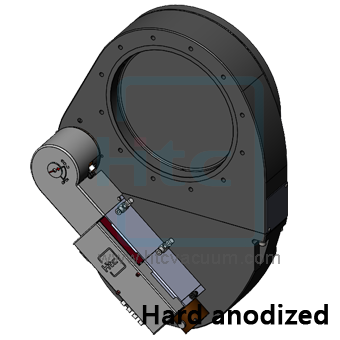 3 Position pendulum valve with reed sensors | Htc vacuum valves manufacturers