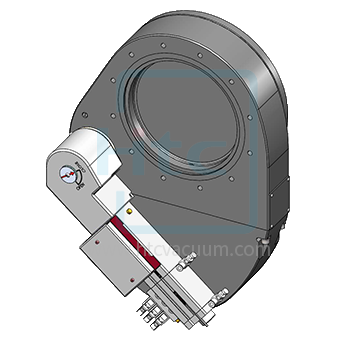 3 Position pendulum valve with reed sensors | Htc vacuum valves manufacturers