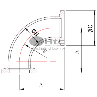 KF 90° Elbows