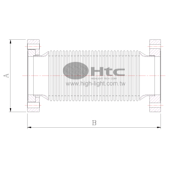 CF Flexible Hoses- One Flange Rotatable