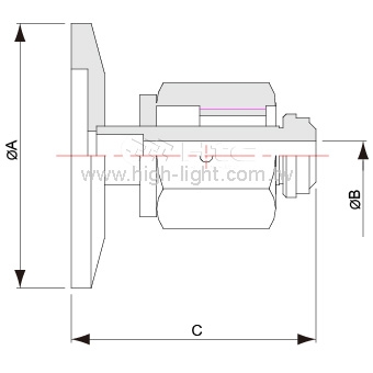 KF-VCR Female Adaptor