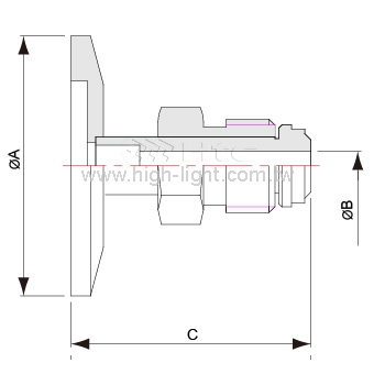 KF-VCR Male Adaptor