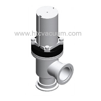 Angle Valves | Pneumatically Actuated | Vacuum Valve : Htc vacuum