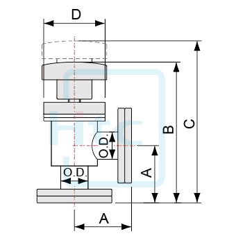 ISO Flange with Bellows(USA)