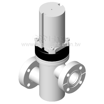 Z-inline Valve | Pneumatically Actuated | Vacuum Valve : Htc vacuum