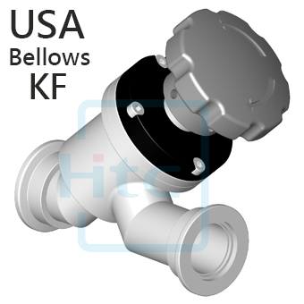Manual KF Y-inline valves with bellows-USA