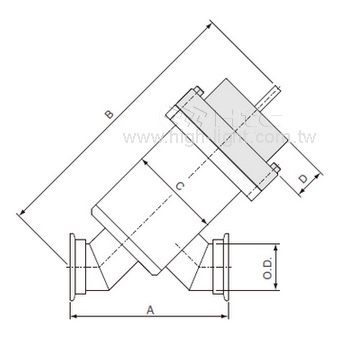 Y-inline Valve