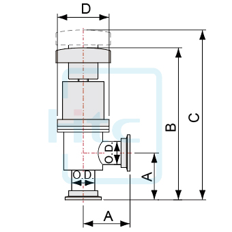 KF Flange without Bellows(USA)