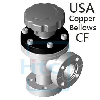 Angle Valve | Manually Operated HV Valve | Vacuum Valve : Htc vacuum