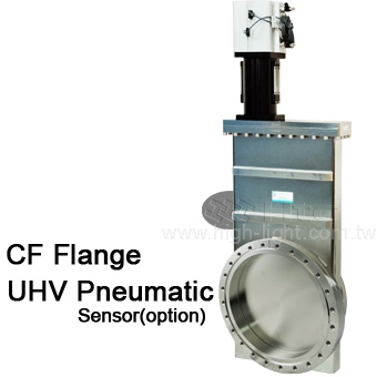 超高真空閘閥-UHV gate valve(不塗潤滑油) | 真空閘閥 : Htc日揚真空