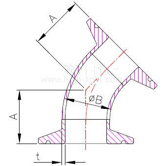 2KMP - 45°Elbows