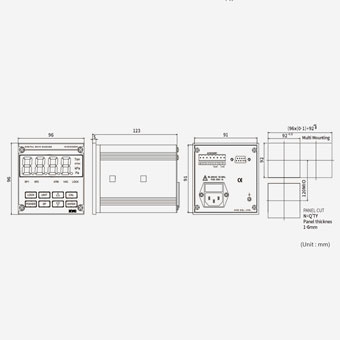 KVC2300N Digital SHIM Gauge Controller