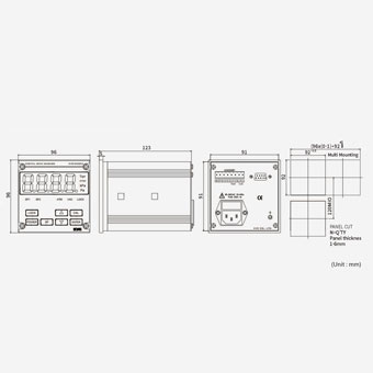 KVC3300N SHIM Vacuum Gauge Controller