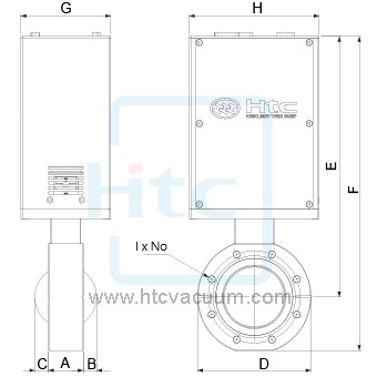 CF type APC butterfly Valve