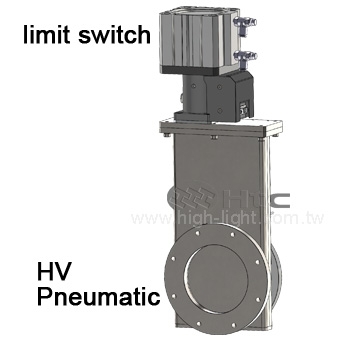 HV-gate valves (lubricated mechanism) | Vacuum Gate Valve : Htc vacuum