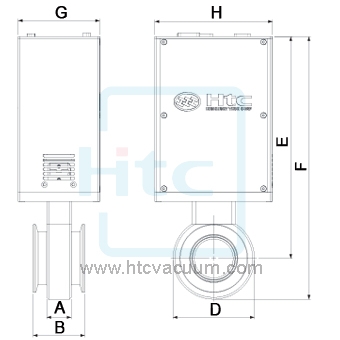 KF type APC butterfly valve