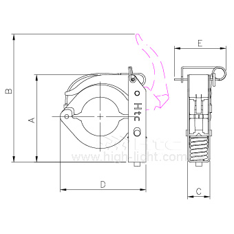 KF toggle clamp